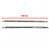 Outer Weatherstip Door Belt Rear Pair Chrome Fits Toyota Camry 4D SE 2002-06 D09