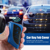 Lexus ES 2018-2020 (2 x Covers) Blue TPU Key Fob Cover Case