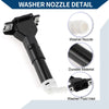 Honda Civic (2005-2011) 1pc Black Headlight Washer Nozzle