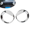 Jeep Patriot Angry Bird Style Headlight Covers (2011-2017)