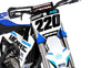Husqvarna TC 65 Ripped Style Decals Graphics Kit (2017-2023)