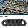 Make Model Oil Seal 5 x 38x72x8mm NBR Black Rotary Shaft Seal