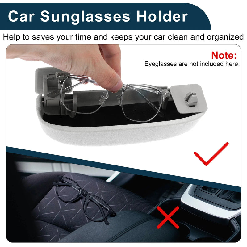 BMW X3 2021-2023 Eyeglasses Holder Storage Box Grey Sunglasses Case