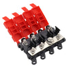 Distribution Block 3-Way Fuse Holder with 30A, 60A, 100A Fuses