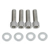 Harley Touring 4 Point Docking Hardware Kit w/ Covers (2014-2025)