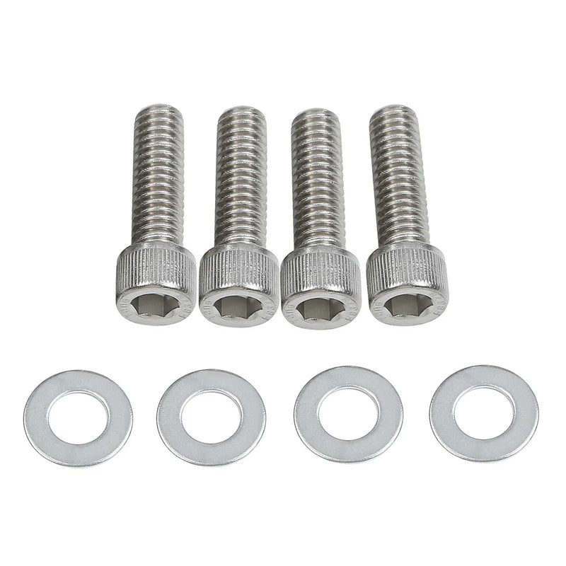 Harley Touring 4 Point Docking Hardware Kit w/ Covers (2014-2025)
