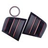 Dodge Charger 2 x Car Rear Window Louvers (2011-2023)