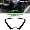 BMW X3 2 x Gloss Black Front Bumper Side Air Vent Trim Covers (2025)