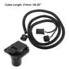 Ram Chevy 7Pin Truck Bed Trailer Wiring Harness Extension Connector