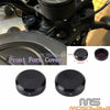 Harley Nightster 975 Front Fork Axle Nut Guard Covers (2022-2023)