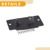 HVAC (E3TZ19A706B) - Plastic Metal Blower Motor Resistor