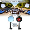 Motorcycle M8 M10 Pair Rear View Mirrors