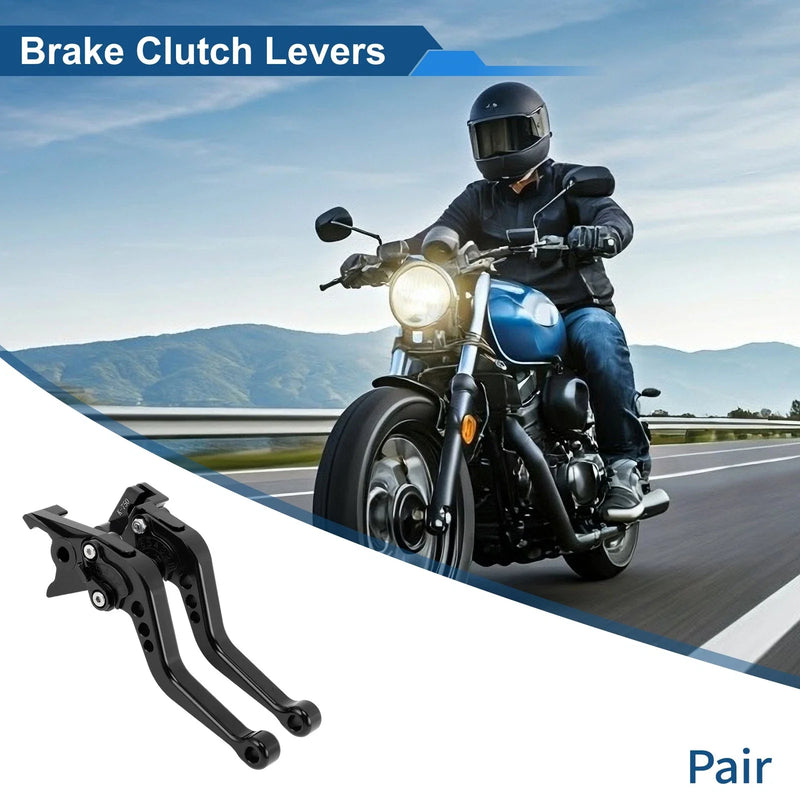 Kawasaki Z650 6 Position Adjustable Brake Clutch Levers (2017–2023)