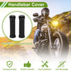 Motorcycle Hand Grips / 7/8 22mm / Rhombus Rubber Black