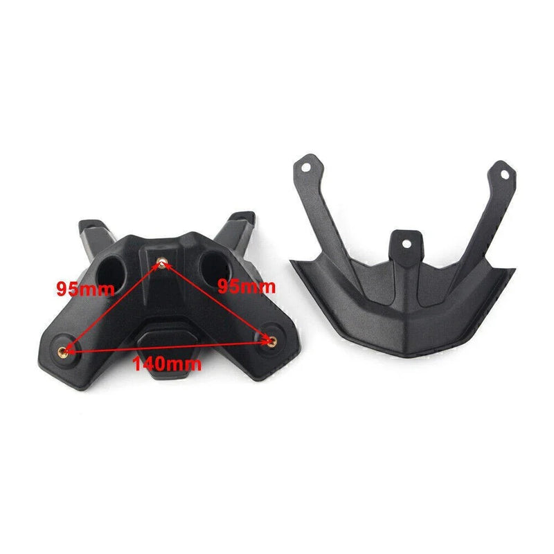 BMW F900R 2020-2024 Black Windscreen Deflector
