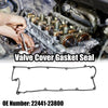 Hyundai Elantra, Tucson & Kia Black Valve Cover Gasket Seal (2001-2023)