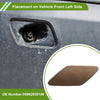 Porsche Cayenne 2011-2014 Brown Left Washer Nozzle Cover Cap 95862830100