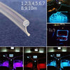 Car Interior 3mm Fiber Optic Neon EL Wire Strip Light