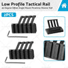 Picatinny Weaver Rail Low Profile Tactical 45° Offset Angle Mount