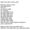 YZF-R1 YZF-R6 6pcs M6 x 20mm Brake Disc Bolts (1998-2009)