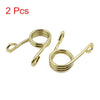 Harley Davidson 2 x Gold Tone V Shape Chopper Solo Seat Springs