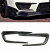Honda Civic FD2 Carbon Fiber Front Bumper Air Vent Trim Cover (2006-2011)