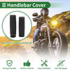 Motorcycle Grips / 25mm / Hand Grips Cover TPU Black