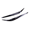 BMW 5 Series G30 M5 F90 2017-2020 Black Headlight Eyebrow Eyelid Trim