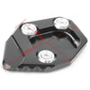Honda CBR600RR 2007-2015 Kickstand Side Stand Plate Pad Extension