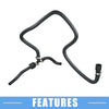 BMW X5 4.4L V8 (2004-2006) Rubber Black Coolant Hose No.17127509967
