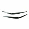 BMW X3 F97 G01 2 x Carbon Fiber Headlight Eyebrow Trims (2018-2021)