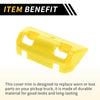 Jeep Wrangler JL JLU (2018-2024) Yellow Rear Window Switch Panel Trim Cover
