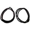 Toyota Corolla Sedan 1970-1974 Front Door Weatherstrip Seal x2