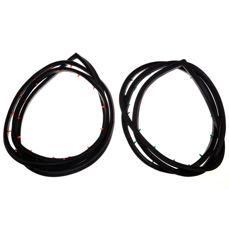 Toyota Corolla Sedan 1970-1974 Front Door Weatherstrip Seal x2