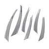 Nissan Versa Latio Almera Chrome Front Grille Trims (2015-2017)