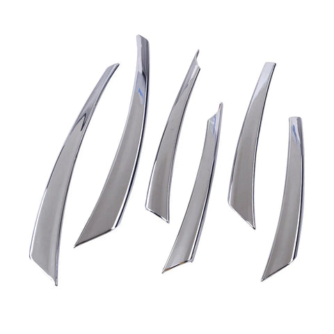 Nissan Versa Latio Almera Chrome Front Grille Trims (2015-2017)