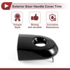 Nissan Versa (2007-2012) Black Exterior Door Handle Cover Trim