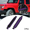 Wrangler TJ JL (1987-2021) Black Purple Nylon Door Limiting Check Straps
