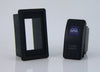 Dual LED Backlit Flood Lights with Rocker Switch