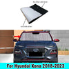 Hyundai Kona Front Windshield Privacy Thick Sunshade (2018–2023)