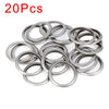 Subaru 20 x M20 Silver Tone Oil Drain Plug Gaskets