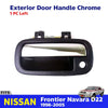 Outer Door Handle Chrome RH Fits Nissan Frontier Navara D22 4D Truck 1998-05 D06