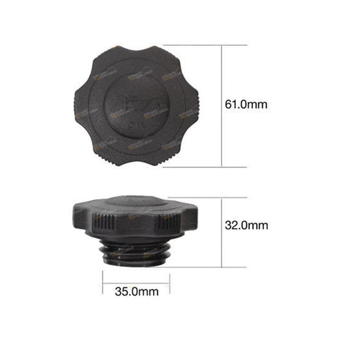 Mazda 121 4cyl Oil Filler Cap (1976-1977, 1980, 1987-2002)