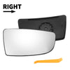 Ford Transit T150 T250 Right Lower White Mirror Glass w/ Back Non-Heated