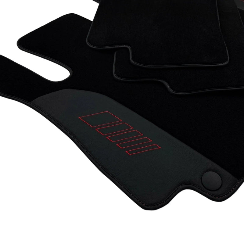 Mercedes Benz V-Class 447 Front Black Floor Mats (2019-2023)