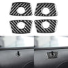 Ford Explorer 2013-2019 4pcs Carbon Fiber Door Lock Pin Cover Trim Fit