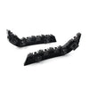 Honda Civic - Black 2 x Front Bumper Retainer Bracket (2017-2019)
