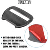 Dodge Challenger Carbon Fiber Pattern Black Steering Wheel Cover Trim