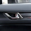 Mazda CX-5 2017-2018 Carbon Fiber Inner Door Handle Sround Cover Trim Fit
