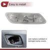 Lexus IS II (2008-2010) Black Front Left Washer Nozzle Cover